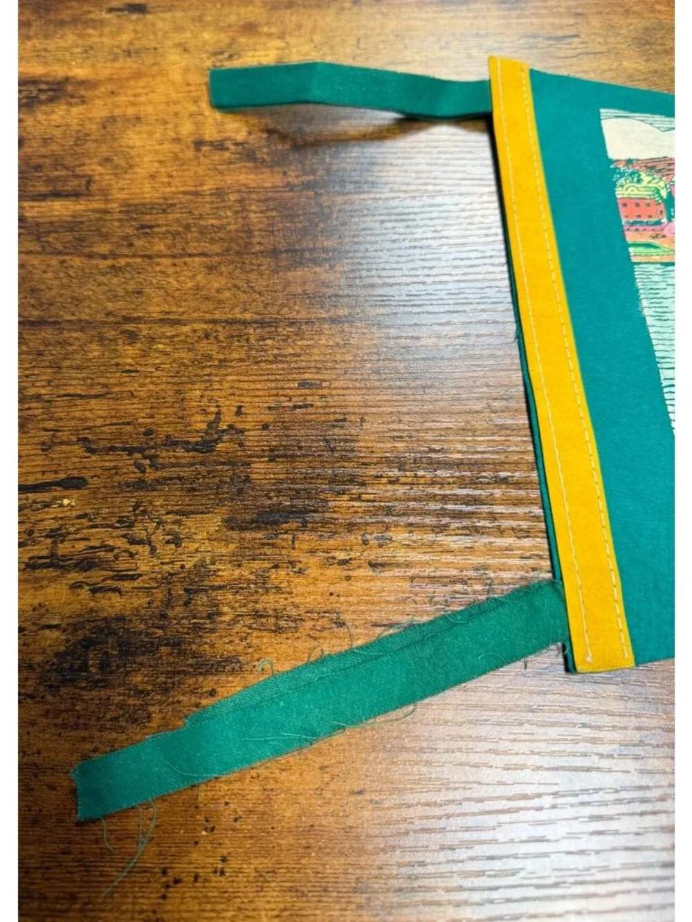 Vintage Curacao, N.A. pennant